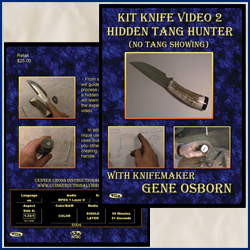 Kit Knife Video 2 Hidden Tang Hunter (No Tang Showing) 