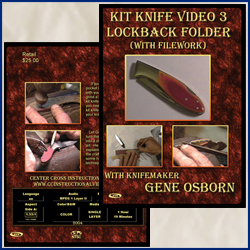 Kit Knife Video 3 Lockback Folder (With Filework)